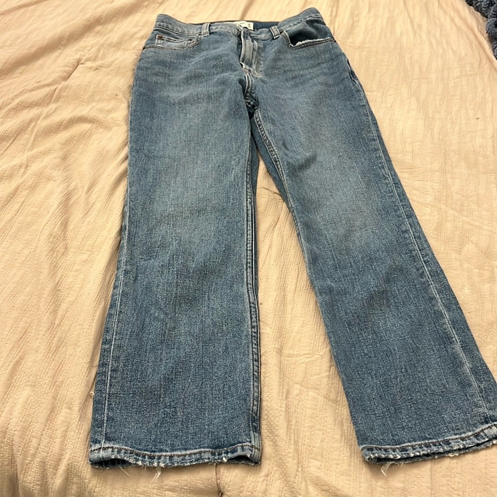 Abercrombie and finch the ankle Street ultra high-rise jeans size 25/0